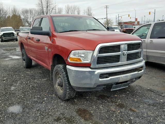 3D7TT2CT5AG116514 - 2010 DODGE RAM 2500 RED photo 1