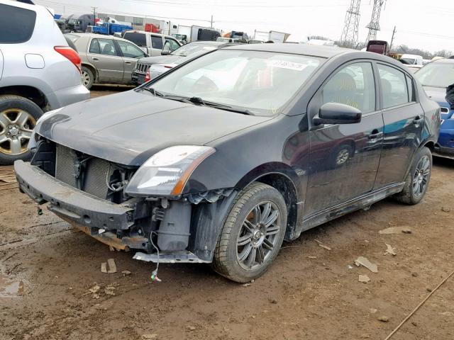 3N1AB6AP0AL696542 - 2010 NISSAN SENTRA 2.0 BLACK photo 2