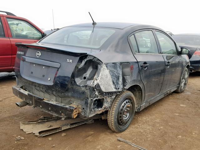 3N1AB6AP0AL696542 - 2010 NISSAN SENTRA 2.0 BLACK photo 4