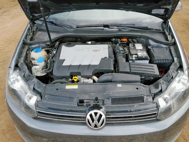 3VWPL7AJ5DM692231 - 2013 VOLKSWAGEN JETTA TDI CHARCOAL photo 7