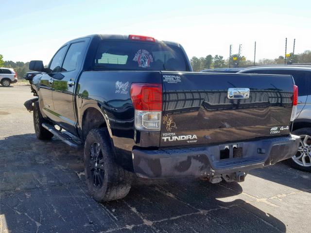 5TFDW5F11DX313892 - 2013 TOYOTA TUNDRA CRE BLACK photo 3