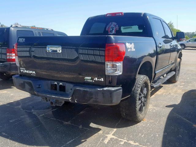 5TFDW5F11DX313892 - 2013 TOYOTA TUNDRA CRE BLACK photo 4