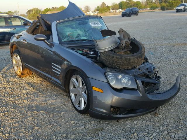 1C3AN65L75X057133 - 2005 CHRYSLER CROSSFIRE CHARCOAL photo 1