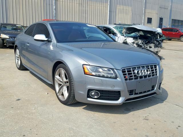 WAU3VAFR5BA029627 - 2011 AUDI S5 PRESTIG GRAY photo 1