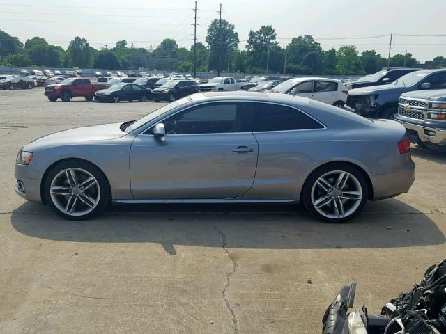 WAU3VAFR5BA029627 - 2011 AUDI S5 PRESTIG GRAY photo 9