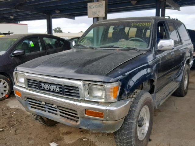 JT3VN39W1M8026473 - 1991 TOYOTA 4RUNNER VN BLACK photo 2