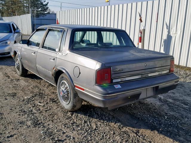 1G3AJ19R1GG405598 - 1986 OLDSMOBILE CUTLASS CI GRAY photo 3