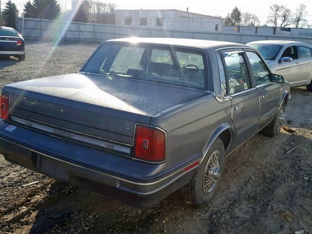 1G3AJ19R1GG405598 - 1986 OLDSMOBILE CUTLASS CI GRAY photo 4