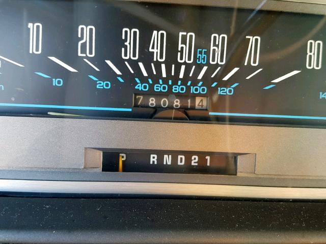 1G3AJ19R1GG405598 - 1986 OLDSMOBILE CUTLASS CI GRAY photo 8