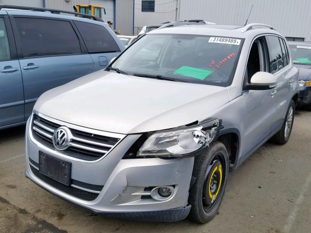 WVGBV75N29W527342 - 2009 VOLKSWAGEN TIGUAN SE SILVER photo 2