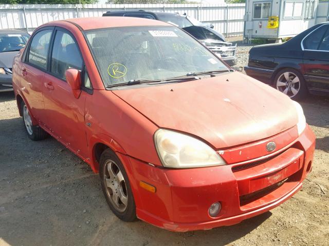 JS2RA61S045203766 - 2004 SUZUKI AERIO S RED photo 1