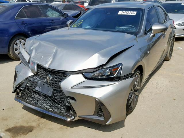 JTHBA1D25J5073973 - 2018 LEXUS IS 300 GRAY photo 2