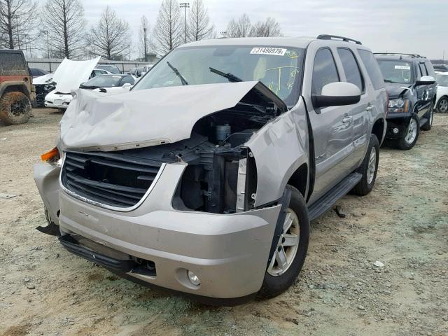 1GKFK13067J310863 - 2007 GMC YUKON SILVER photo 2