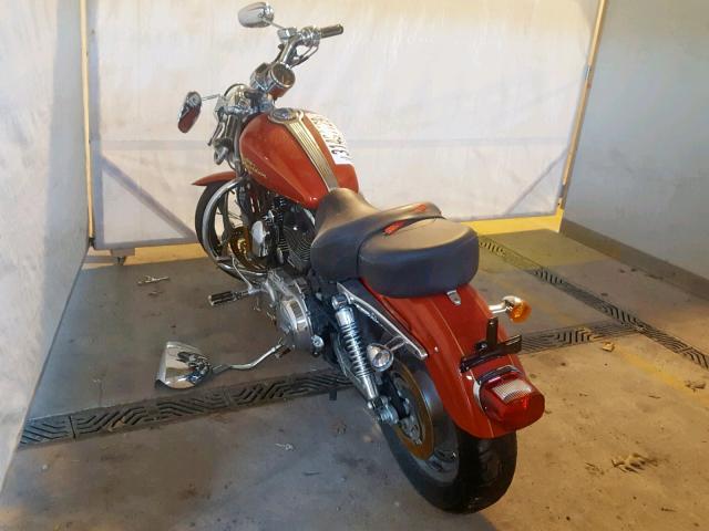 1HD1CT3198K441576 - 2008 HARLEY-DAVIDSON XL1200 C ORANGE photo 3