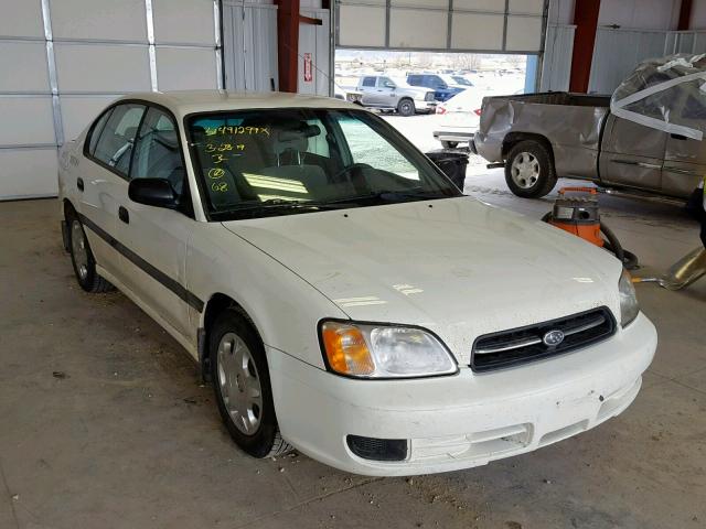 4S3BE635XY7218048 - 2000 SUBARU LEGACY L WHITE photo 1