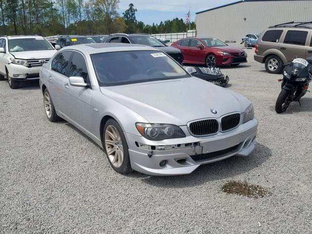 WBAHL83576DT04134 - 2006 BMW 750 I SILVER photo 1