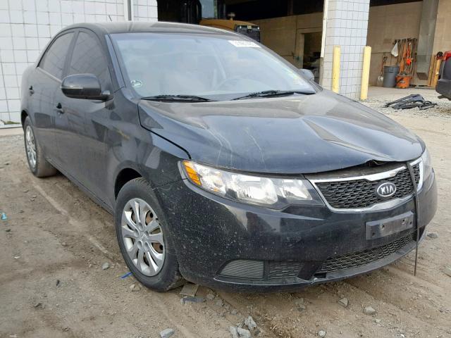 KNAFU4A2XB5889477 - 2011 KIA FORTE EX BLACK photo 1