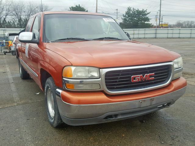 2GTEC19V611207208 - 2001 GMC NEW SIERRA ORANGE photo 1