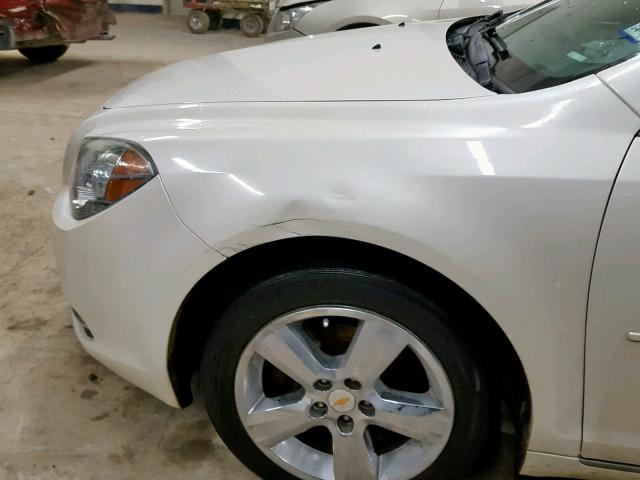 1G1ZC5E11BF231396 - 2011 CHEVROLET MALIBU 1LT 白色 照片 10