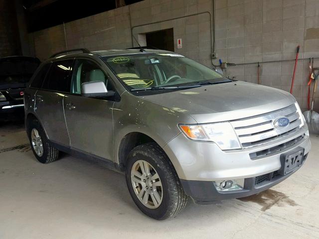 2FMDK48C28BA94566 - 2008 FORD EDGE SEL SILVER photo 1