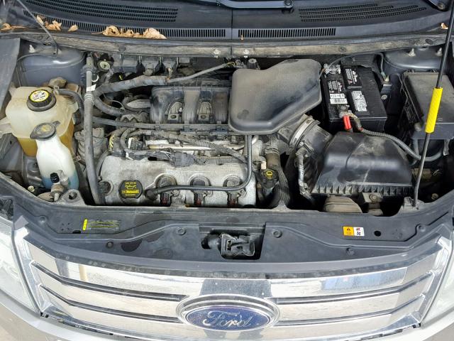 2FMDK48C28BA94566 - 2008 FORD EDGE SEL SILVER photo 7