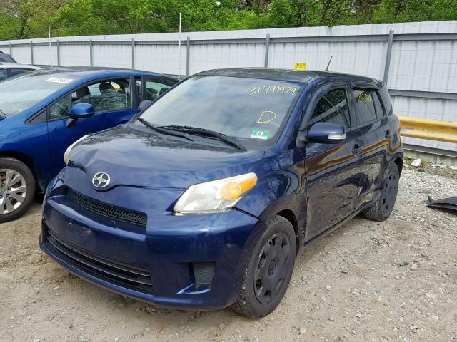 JTKKU10438J027441 - 2008 TOYOTA SCION XD BLUE photo 2