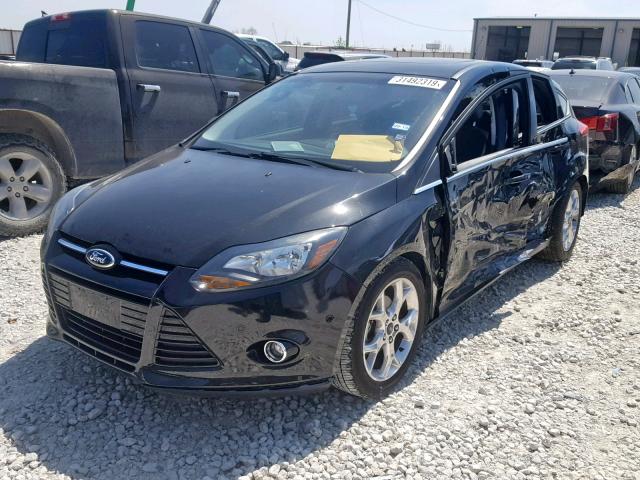 1FADP3N26EL362130 - 2014 FORD FOCUS TITA BLACK photo 2