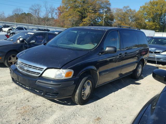 1GNDX03E34D142787 - 2004 CHEVROLET VENTURE BLUE photo 2