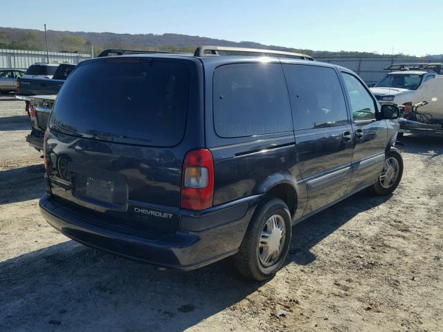 1GNDX03E34D142787 - 2004 CHEVROLET VENTURE BLUE photo 4