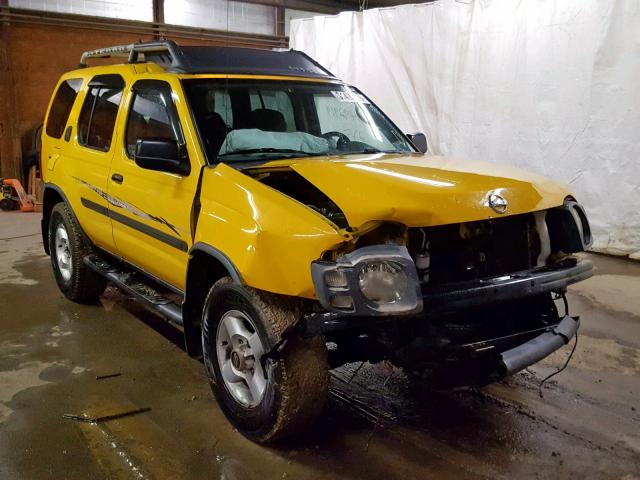 5N1ED28Y92C592642 - 2002 NISSAN XTERRA XE YELLOW photo 1