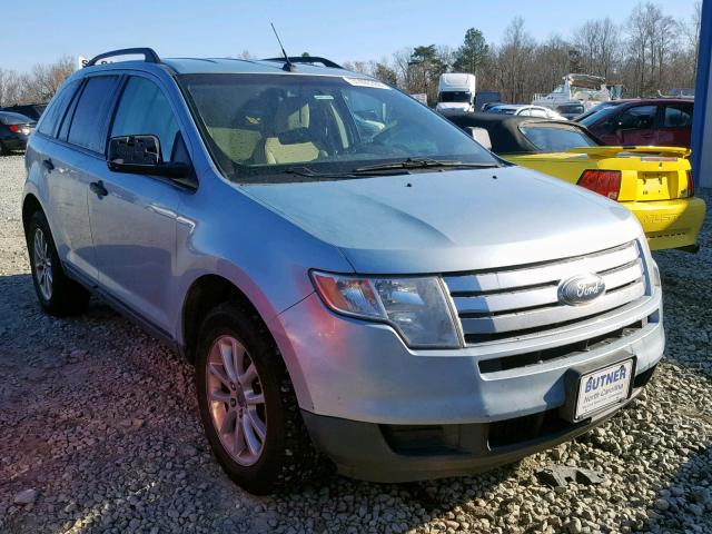 2FMDK36C48BA66670 - 2008 FORD EDGE SE BLUE photo 1