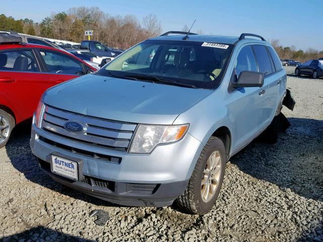 2FMDK36C48BA66670 - 2008 FORD EDGE SE BLUE photo 2