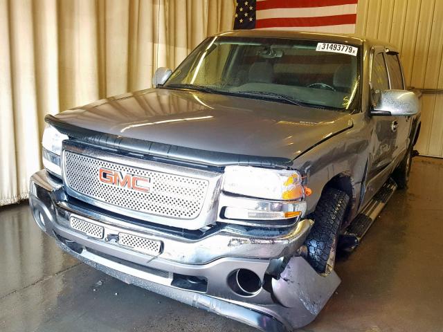 2GTEK13ZX71126249 - 2007 GMC NEW SIERRA GRAY photo 2