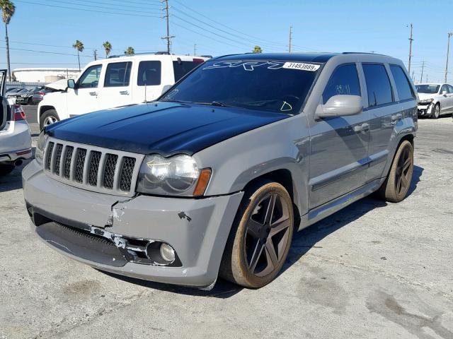 1J8HR78317C502730 - 2007 JEEP GRAND CHER GRAY photo 2