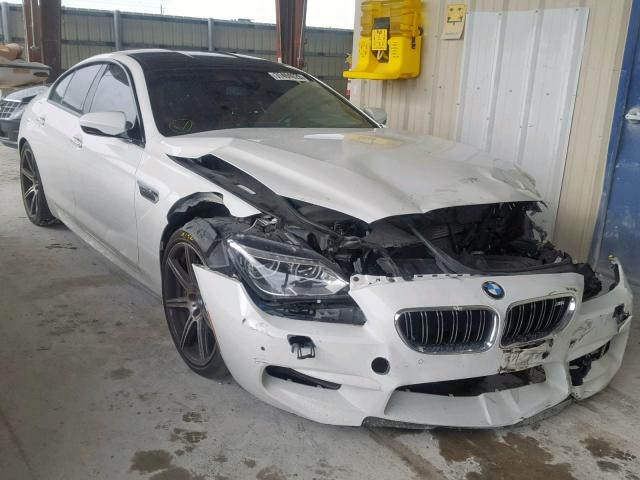 WBS6C9C58ED467172 - 2014 BMW M6 GRAN CO WHITE photo 1