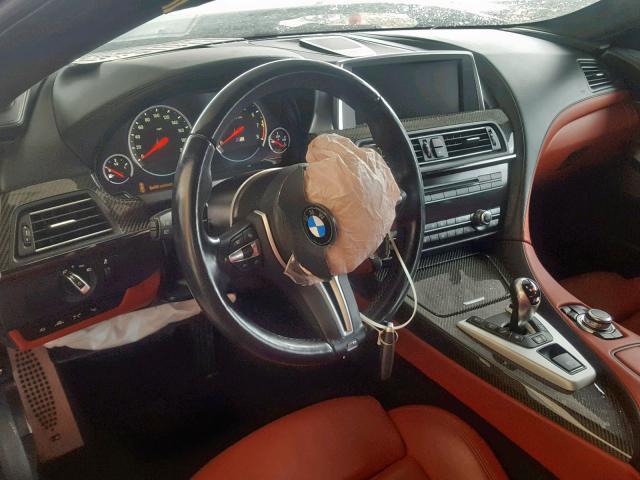 WBS6C9C58ED467172 - 2014 BMW M6 GRAN CO WHITE photo 9