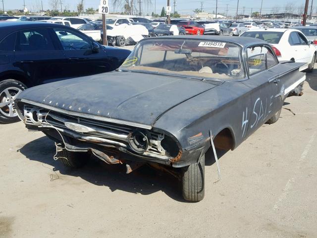 01837J215554 - 1960 CHEVROLET IMPALA GRAY photo 2