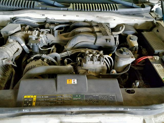 4M2ZU86K44ZJ13965 - 2004 MERCURY MOUNTAINEE WHITE photo 7