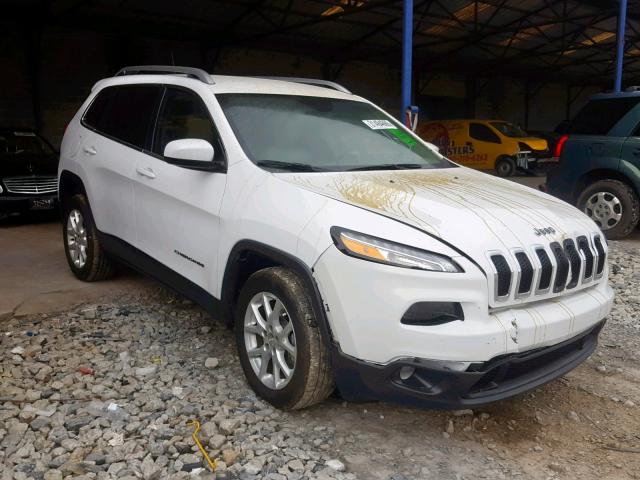 1C4PJLCB3JD573723 - 2018 JEEP CHEROKEE L WHITE photo 1