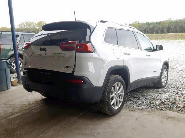 1C4PJLCB3JD573723 - 2018 JEEP CHEROKEE L WHITE photo 4