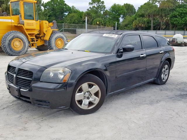 2D4FV48T35H515307 - 2005 DODGE MAGNUM SE BLACK photo 2