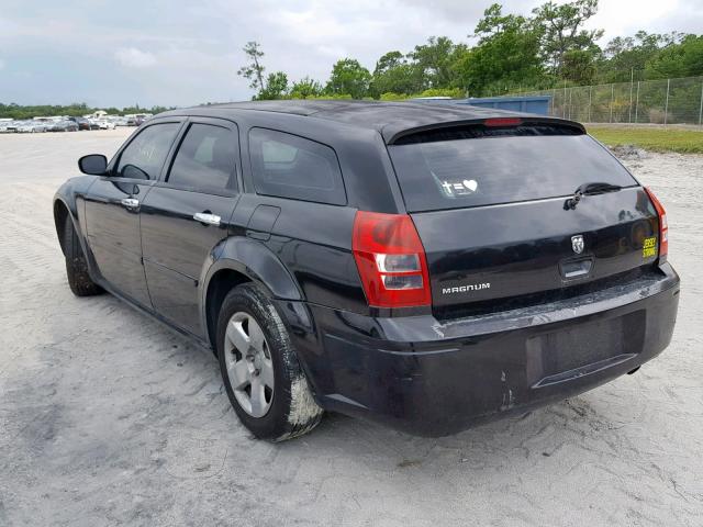 2D4FV48T35H515307 - 2005 DODGE MAGNUM SE BLACK photo 3