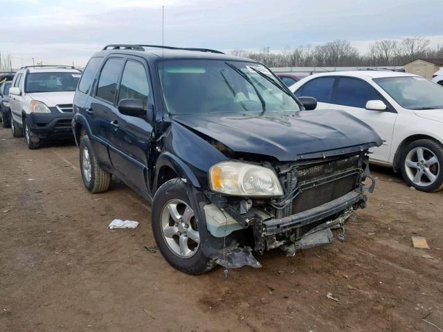 4F2YZ06186KM13595 - 2006 MAZDA TRIBUTE S BLACK photo 1