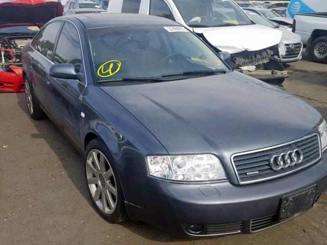 WAUCD64B14N066174 - 2004 AUDI A6 S-LINE GRAY photo 1