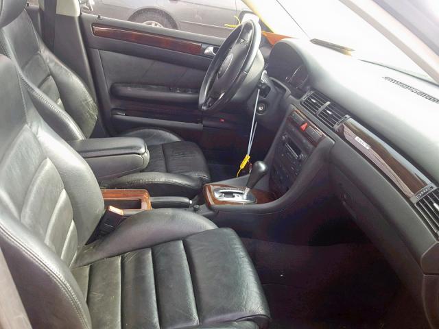 WAUCD64B14N066174 - 2004 AUDI A6 S-LINE GRAY photo 5