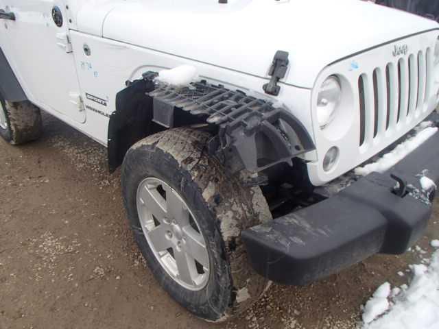 1C4AJWAG1EL247159 - 2014 JEEP WRANGLER S WHITE photo 9