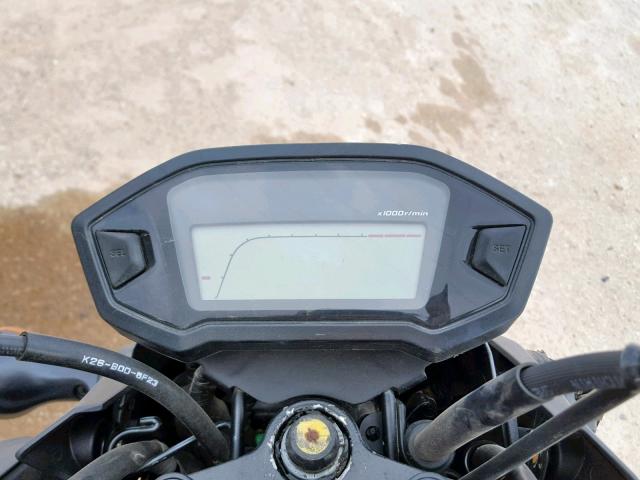 MLHJC6119H5201087 - 2017 HONDA GROM 125 BLACK photo 8