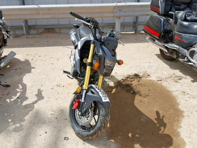 MLHJC6119H5201087 - 2017 HONDA GROM 125 BLACK photo 9