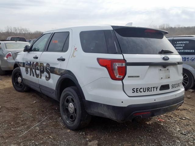 1FM5K8AR9GGD30292 - 2016 FORD EXPLORER POLICE INTERCEPTOR  photo 3