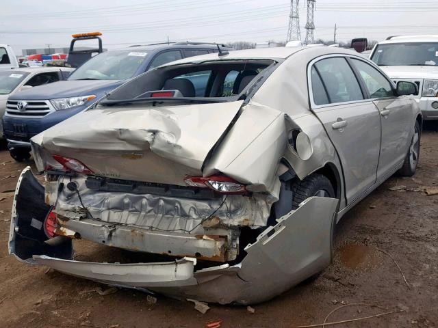 1G1ZC5E19BF261410 - 2011 CHEVROLET MALIBU 1LT 金色 照片 4